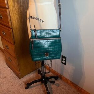 Dooney & Bourke Green Crossbody Bags Soft Canvas NWOT